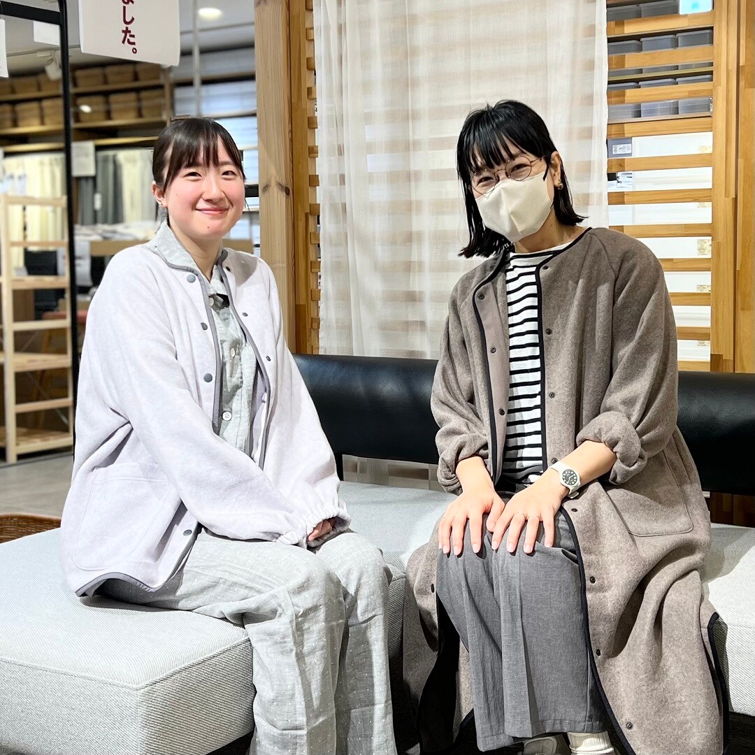 セレオ国分寺】ちょっと寒い時に なめらかフリースカーディガン｜無印